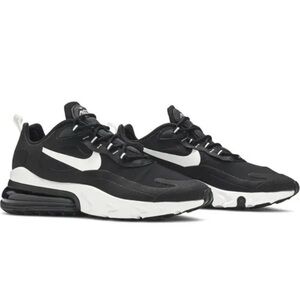 Nike Air Max 270 React Sneakers Shoes Black/White" colorway Women’s Sz 6.5